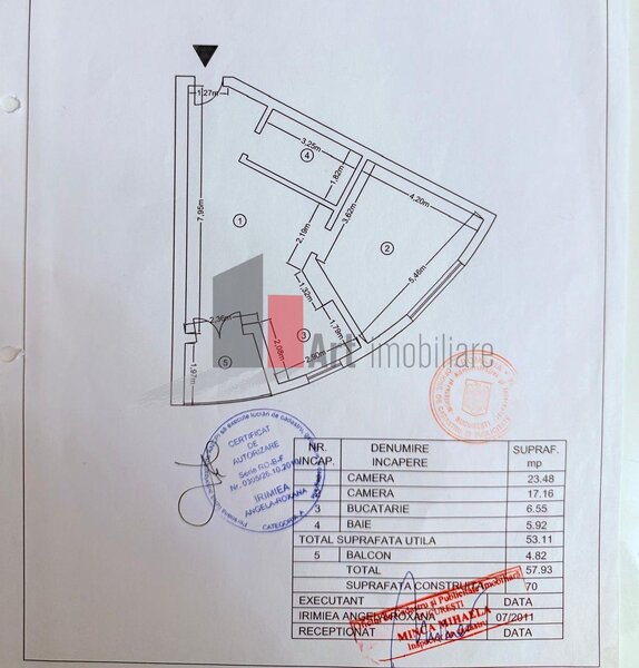 Gran Via Park, Lujerului, vanzare apartament 2 camere.